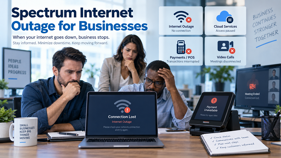 Business Internet Outage in the Office