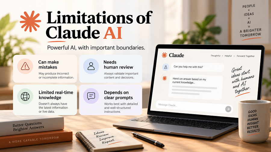 Claude AI Limitations Infographic