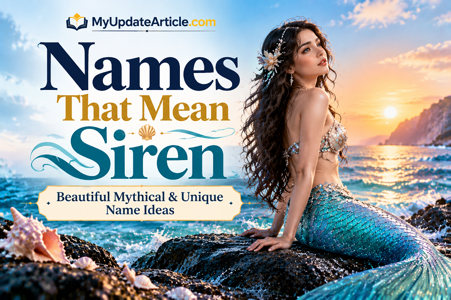 Names That Mean Siren
