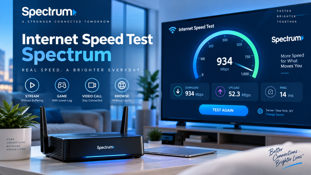 Blue Spectrum Internet Speed Test