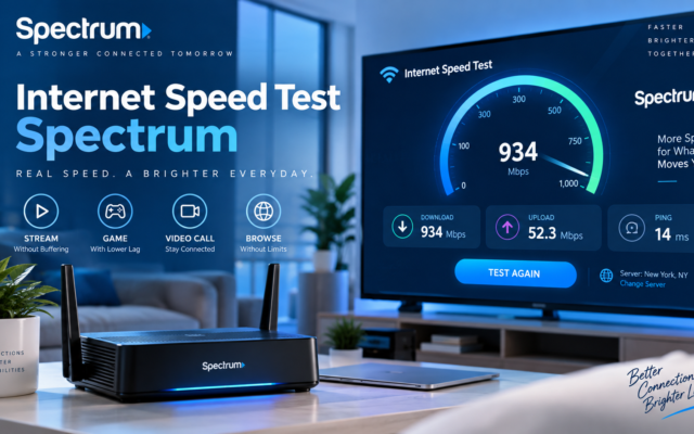 Blue Spectrum Internet Speed Test