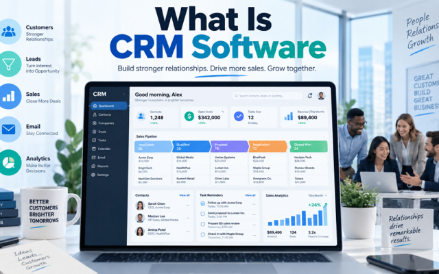 CRM Software Building Brighter Business Relationships