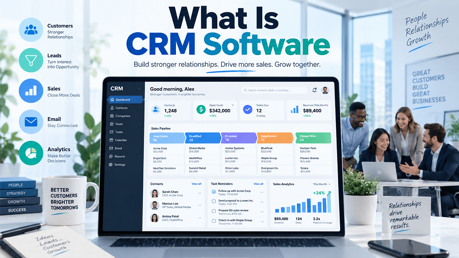 CRM Software Building Brighter Business Relationships