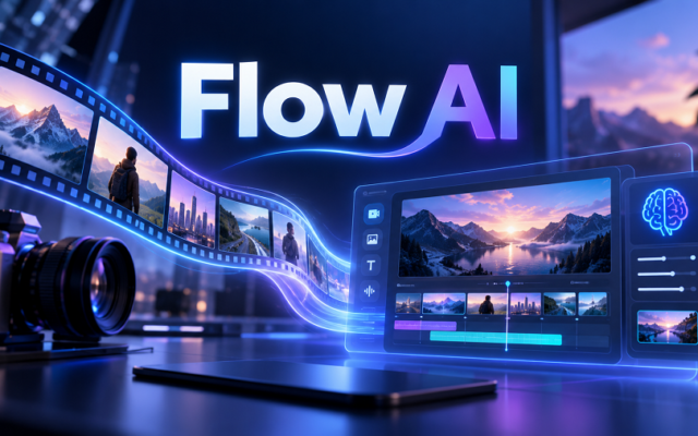 Flow AI Cinematic Creative Workspace