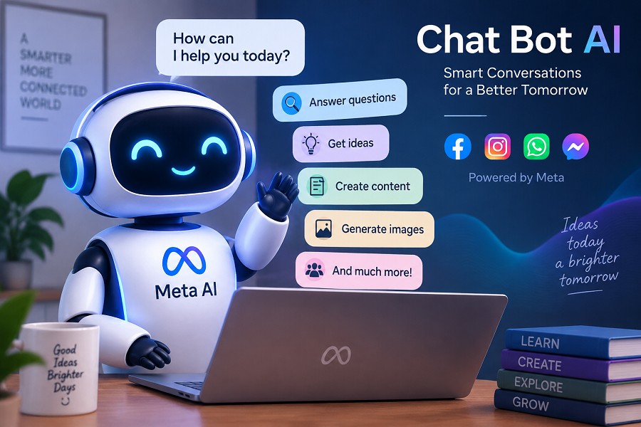 Friendly AI Chatbot Workspace