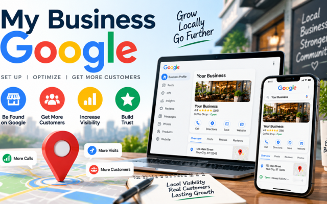 My Business Google: Complete Guide to Improve Boost Local SEO & Get More Customers