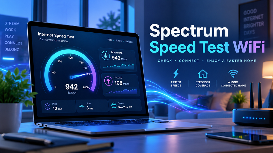 Spectrum Wi‑Fi Speed Test Workspace