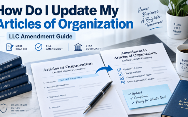 Updating Articles of Organization