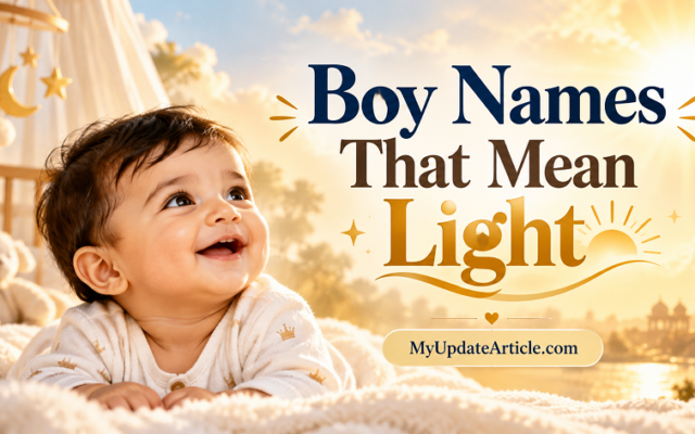Golden Baby Names Inspired by Light
