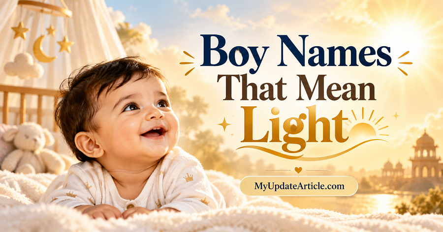 Golden Baby Names Inspired by Light