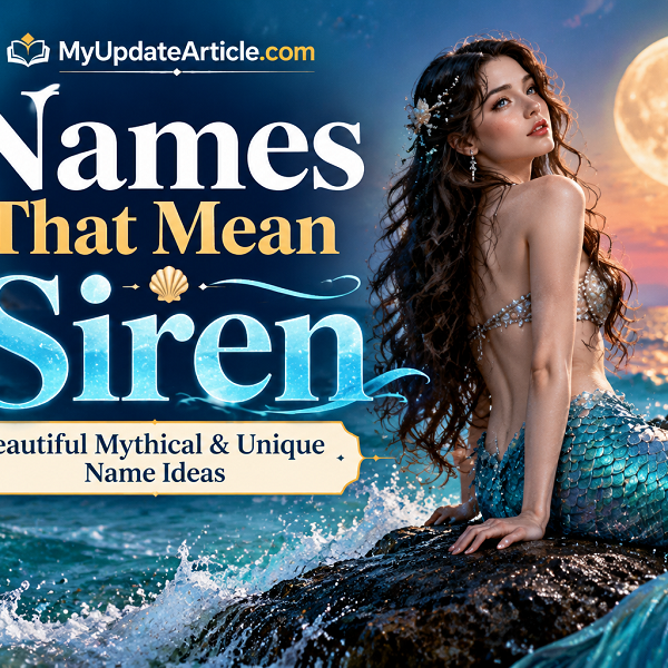 Names That Mean Siren: Mythical Ideas