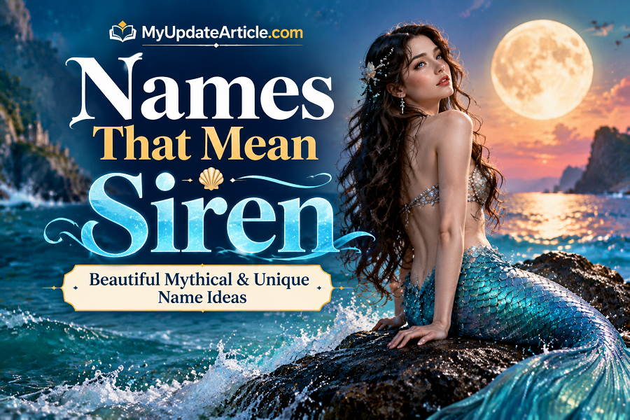 Names That Mean Siren: Mythical Ideas